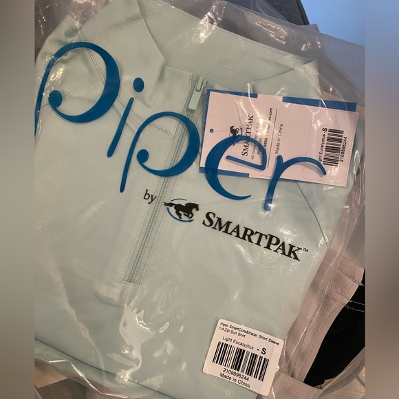 NWT SmartPak Piper SmartCore™ Short Sleeve ¼ Zip Sun Shirt - Picture 2 of 7